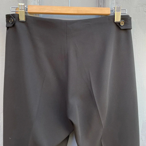 Moschino tailored slim black  crop pant, size 6 - Picture 4 of 9